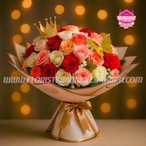 Bouquet Corona Mariposa