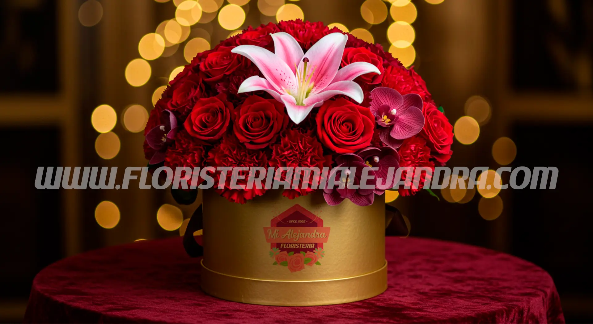 Arreglo floral buchón