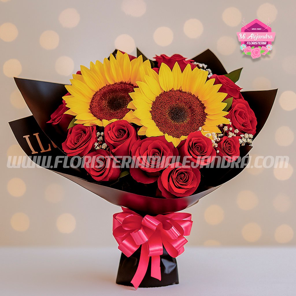 Bouquet “Sol de Pasión” 🌞💝